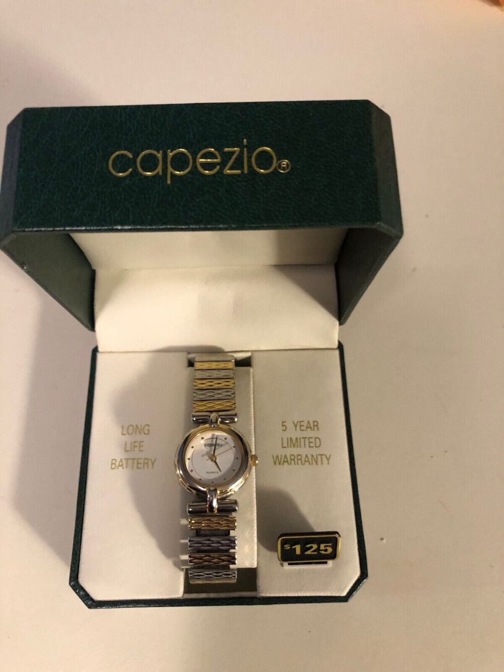 Capezio Quartz Ladies Watch Geen Box Brand New $125 Retail‎